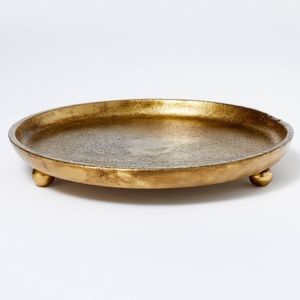 Cast Metal Candle Tray Gold - Threshold™
designed with Studio McGee
